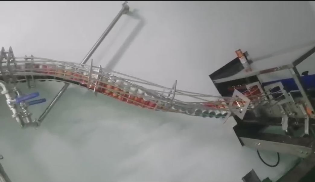 360°空罐滑道洗罐机