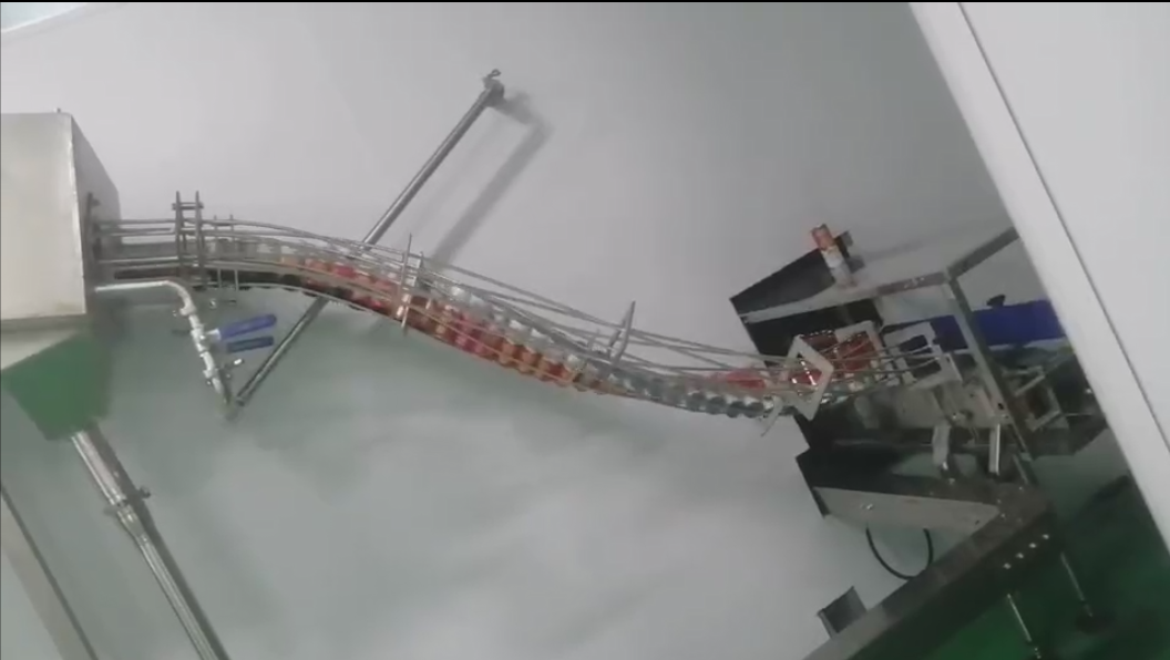 360°空罐滑道洗罐机