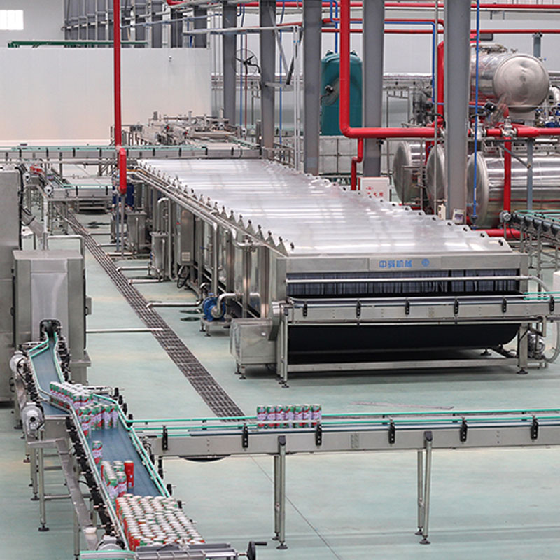 台湾福贞集团-饮料代加工生产线