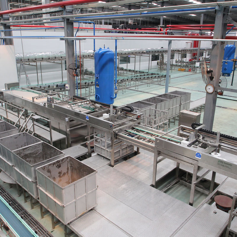 台湾福贞集团-饮料代加工生产线