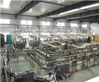 The beverage pop-top cans production line
